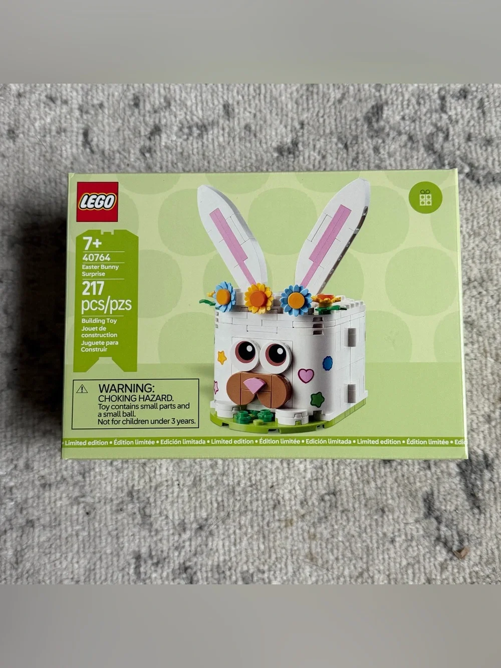 LEGO Easter Bunny Surprise 40764 and LEGO Creator Cute Easter Bunny 30716 NEW